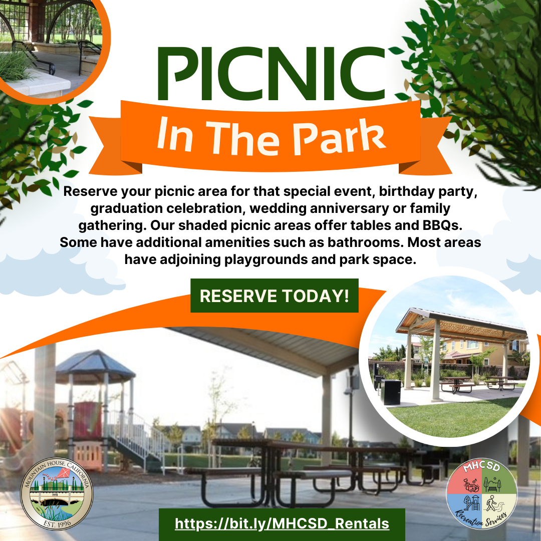 Picnic Areas | City of Mountain House