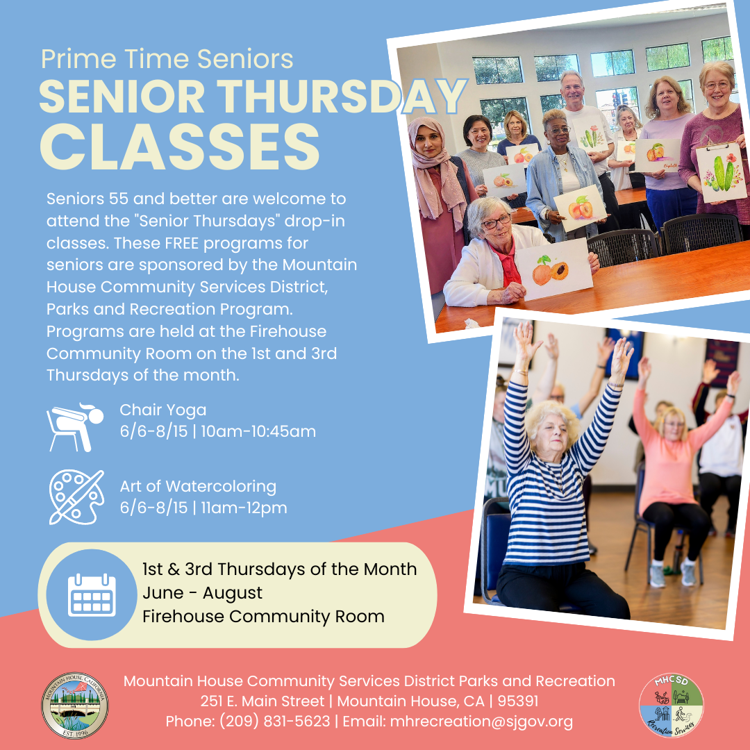 Prime Time Seniors Senior Thursdays Social