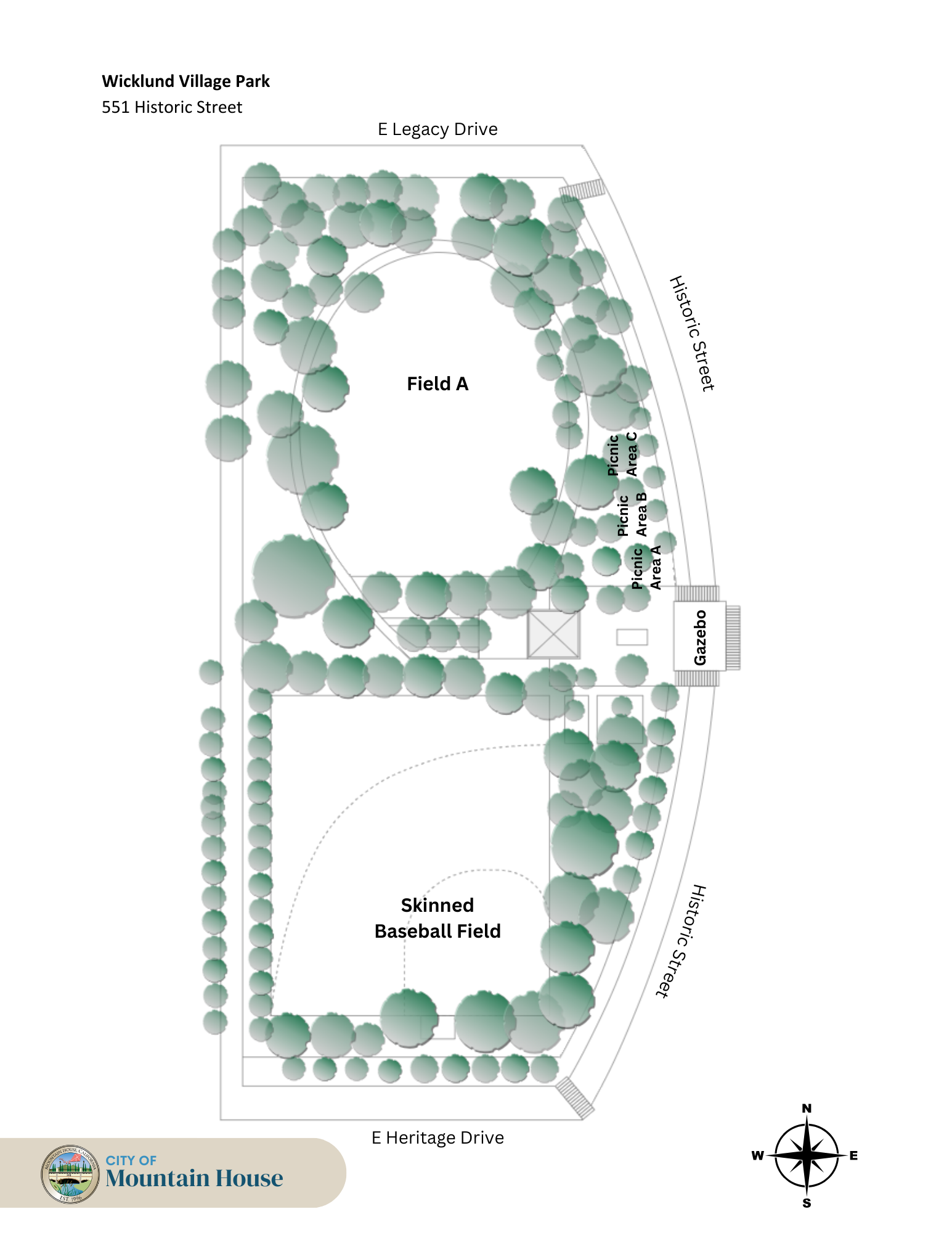 Wicklund Park - Field Maps